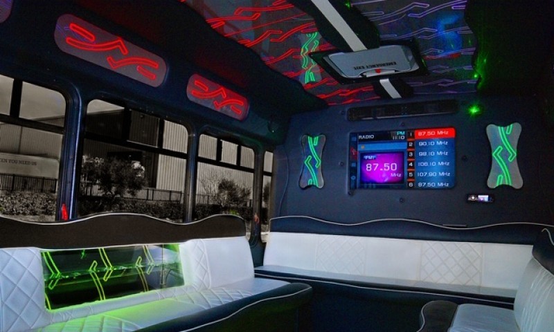 party bus interior image